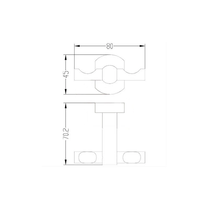 Colgador Doble Cube Way SPI22 Optima