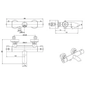 Grifo termostático bañera SIKOBST222 Optima