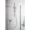Optima teleducha 3 funciones con pulsador cromado  BSRT32