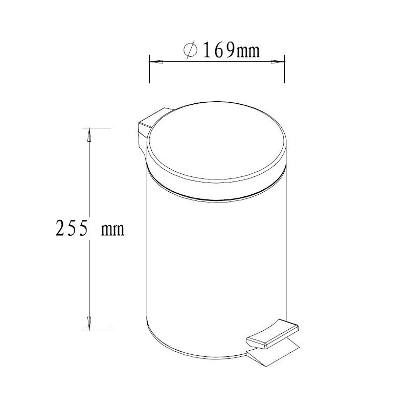 CUBO KOS3NEW INOX Brillo 3 LITROS Optima