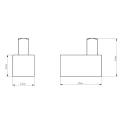 Colgador Simple Element ELE21 Optima