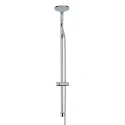 Optima Set de ducha redondo de 90 cm con 2 soportes y teleducha de 3 funciones  BSSSK81