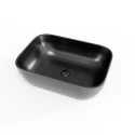 Lavabo encimera rectangular negro mate Infinitio SATINF4532BKM de Swiss Aqua Technologies