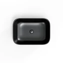 Lavabo encimera rectangular negro mate Infinitio SATINF4532BKM de Swiss Aqua Technologies