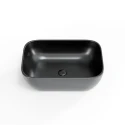 Lavabo encimera rectangular negro mate Infinitio SATINF4532BKM de Swiss Aqua Technologies