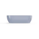 Lavabo encimera rectangular azul mate Infinitio SATINF4532DBLM de Swiss Aqua Technologies