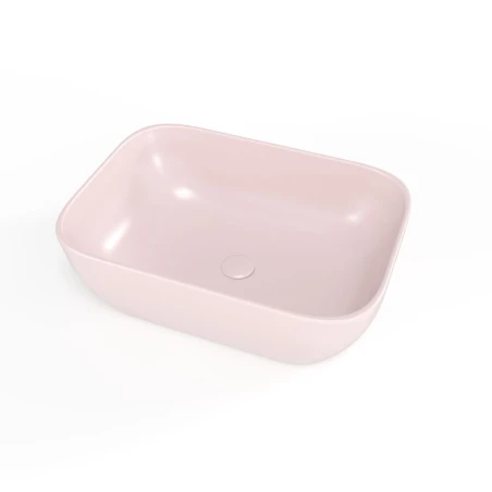 Lavabo encimera rectangular Rosa mate Infinitio SATINF4532PM de Swiss Aqua Technologies