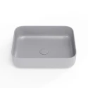 Lavabo encimera rectangular Gris Mate Infinitio SATINF5039LGRM de Swiss Aqua Technologies