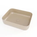 Lavabo encimera  Beige mate 50x39 Infinitio SATINF5039LBRM de Swiss Aqua Technologies