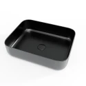 Lavabo encimera negro mate 50X39 Infinitio SATINF5039BKM de Swiss Aqua Technologies