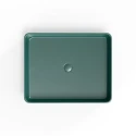 Lavabo encimera Verde mate 50X40 Infinitio SATINF5040DGEM de Swiss Aqua Technologies