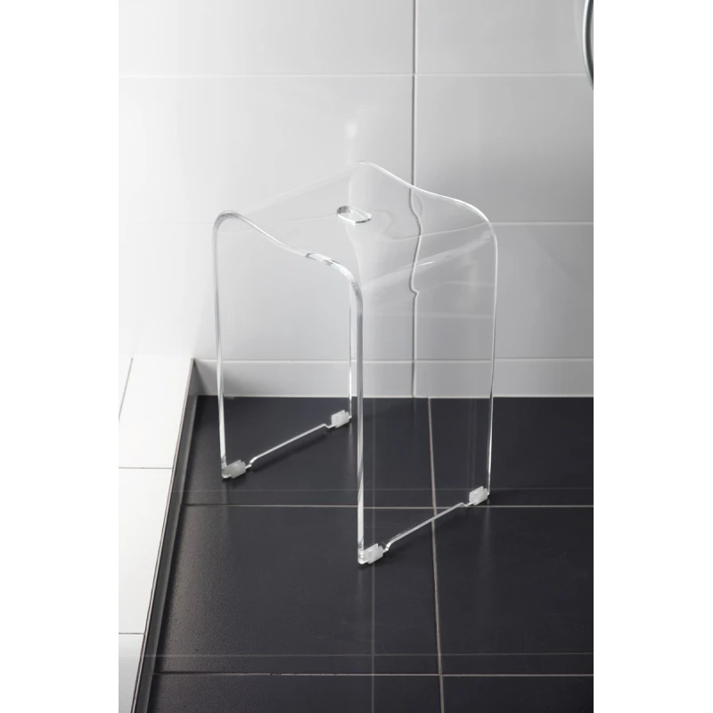 Asiento transparente para baño SATSTOLPLASTT de Swiss Aqua Technologies