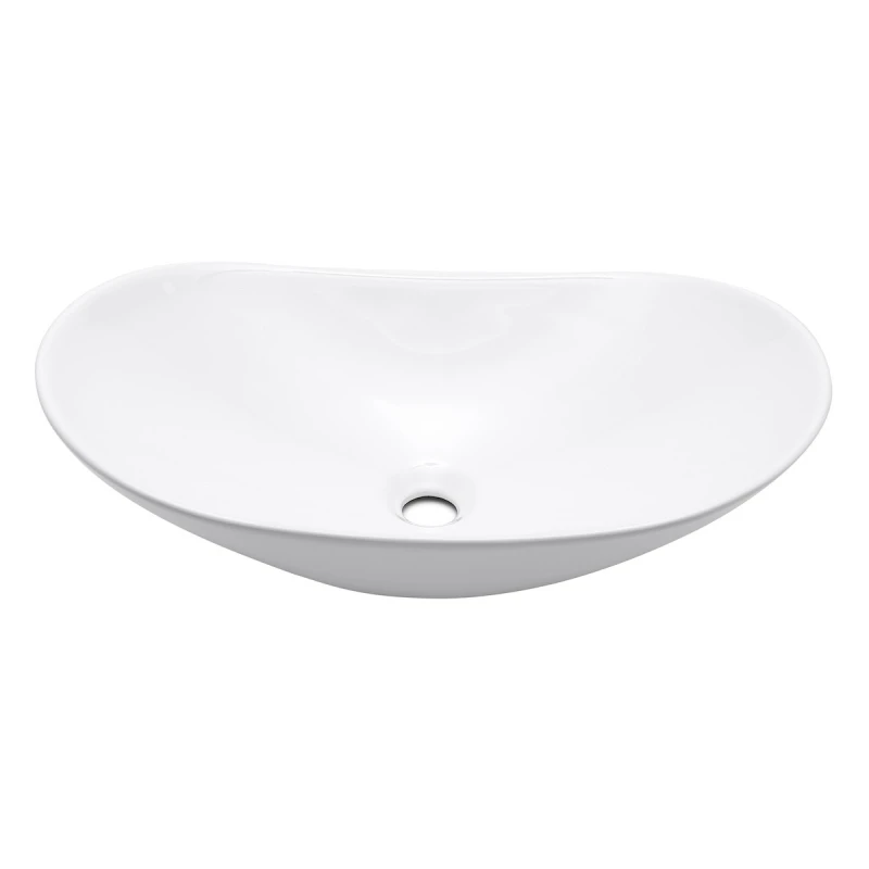 Lavabo Ovalado encimera Infinitio SATINF61536 Blanco Brillo de Swiss Aqua Technologies