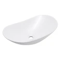 Lavabo Ovalado encimera Infinitio SATINF61536 Blanco Brillo de Swiss Aqua Technologies