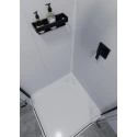 Bandeja para baño SATDPOL30MC negro mate 30cm de Swiss Aqua Technologies