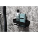 Bandeja para baño SATDPOL30MC negro mate 30cm de Swiss Aqua Technologies