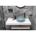 Bandeja para baño SATDPOL20MC negro mate 20cm de Swiss Aqua Technologies