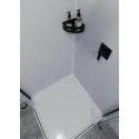 Bandeja baño SATDPOLROHMC negro mate de Swiss Aqua Technologies