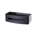 Bandeja para baño SATDPOLMC negro mate de Swiss Aqua Technologies