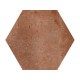 Terracota Hex Brown 15x17,3 Mate ADZ Porcelánico