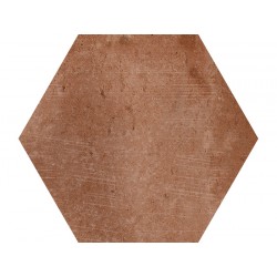 Terracota Hex Brown 15x17,3 Mat Grès