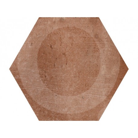 Terracota Hex Brown 15x17,3 Mat Grès