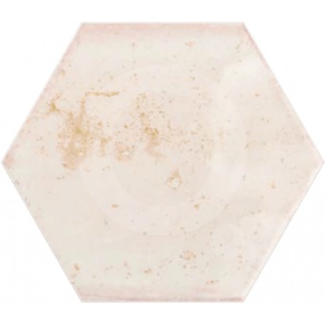 Hope Rose Hexagonal 15x17,3 Brillant Cerámica Ribesalbes