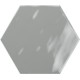 Angle Grey Hexagonal 15x17,3 Brillant 