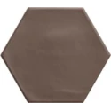 Angle Brown Hexagonal 15x17,3 Porcelánico Mate ADZ
