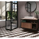 Angle Brown Hexagonal 15x17,3 Porcelánico Mate ADZ