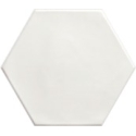 Angle White Hexagonal 15x17,3 Porcelánico Mate ADZ