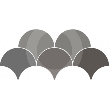 REGATTA DROP DARK GREY GLOSS 15,2X17,2