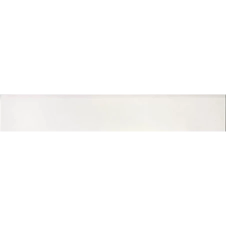 Rodapié Pocelánico Blanco Mate 10x60 OSET