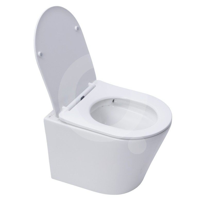 Blanc toilette poussoir wc universel bouton petite