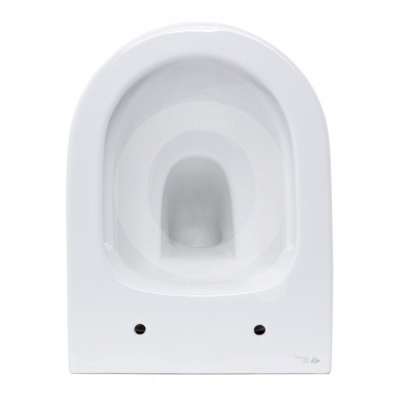 GEBERIT Duofix pack bâti-support encastrè et bouton poussoir DELTA 01 blanc  avec Rim-ex Infinitio WC suspendu blanc bri SAT - Queramic France