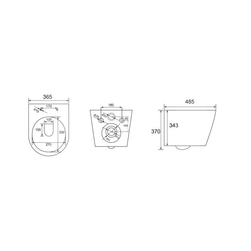 réservoir WC extra plat GEBERIT pour la rénovation - SANILANDES