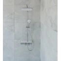 SWI Griferia Columna Termostica Blanco/Cromo SATSSTHP
