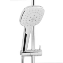 SWI Griferia Columna Termostica Blanco/Cromo SATSSTHP