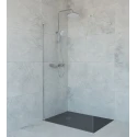 SWI Griferia Columna Termostica Blanco/Cromo SATSSTHP