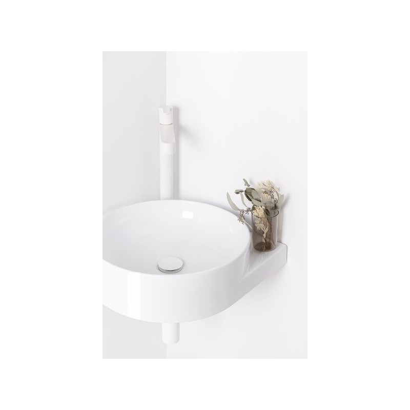 Tapón de lavabo fijo blanco - RAVAK ES