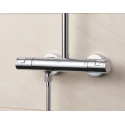 Sistema Ducha de Pared Grohe Vitalio Start System 250 c/ Grifo Termostático Cromado 26816000