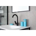 Grifo Monomando de Lavabo Con Brazo Giratorio S-Line Pro Negro Mate BSLPRO280C de Optima