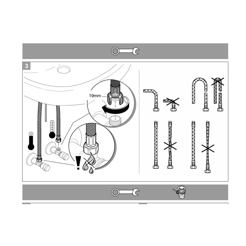 Grifo Monomando de Bidé Cromo 1/2" 23331001 Bauedge de Grohe