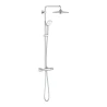 Columna de Ducha Redonda Cromo Con Termostato 27296003 Euphoria System 260 de Grohe