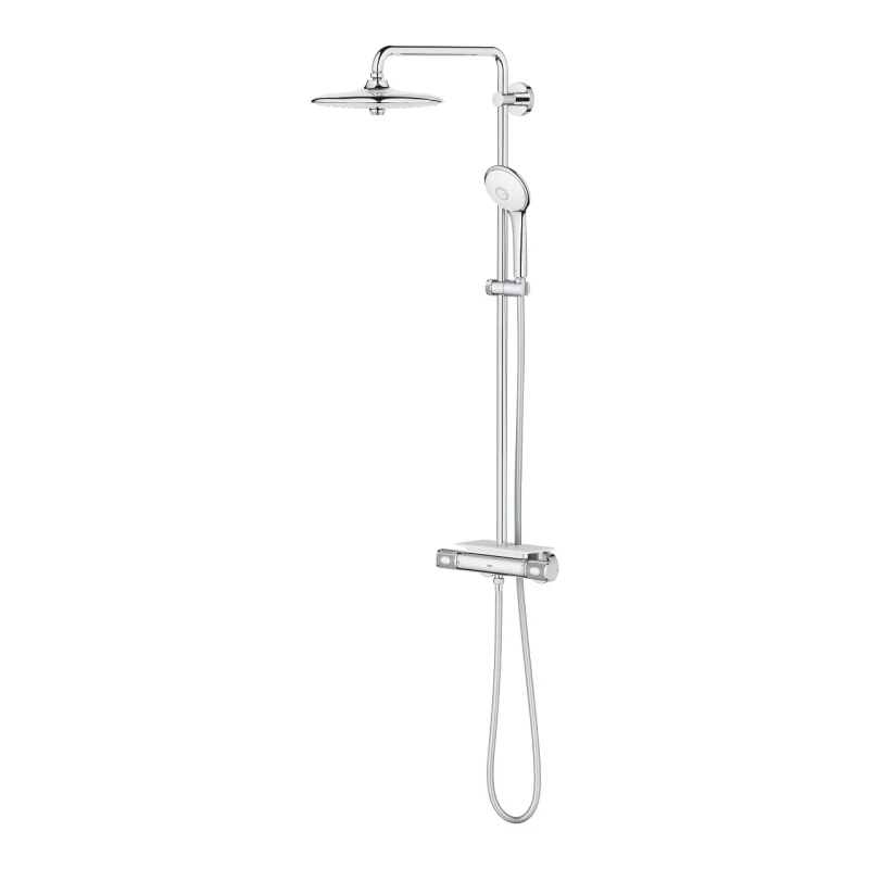 Columna de Ducha Redonda Con Termostato 27296003 Euphoria System 260 de Grohe