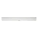 Lavabo INFINITIO Blanco Brillo 121,4x46,9x12 con dos agujeros para grifos SATINF12046