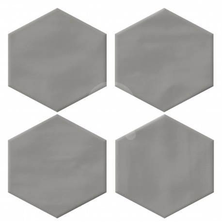 ONE BY ONE MINI HEX GREY 11.80X10.20 DE CERAMICAS RIBESALBES