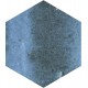 Craft Hex Blue 11.8x10.2 Brillo Revestimiento/Pavimento