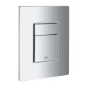 Bastidor GROHE pack cisterna empotrada y pulsador cromo con inodoro suspendido Rim-ex Infinitio Gris Mate 48 cm de SAT