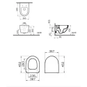 BASTIDOR GROHE PACK CISTERNA EMPOTRADA Y PULSADOR EVEN NEGRO MAT CON INODORO SUSP INFINITIO NEGRO MATE Rim-Ex DE SAT 54cm de SAT